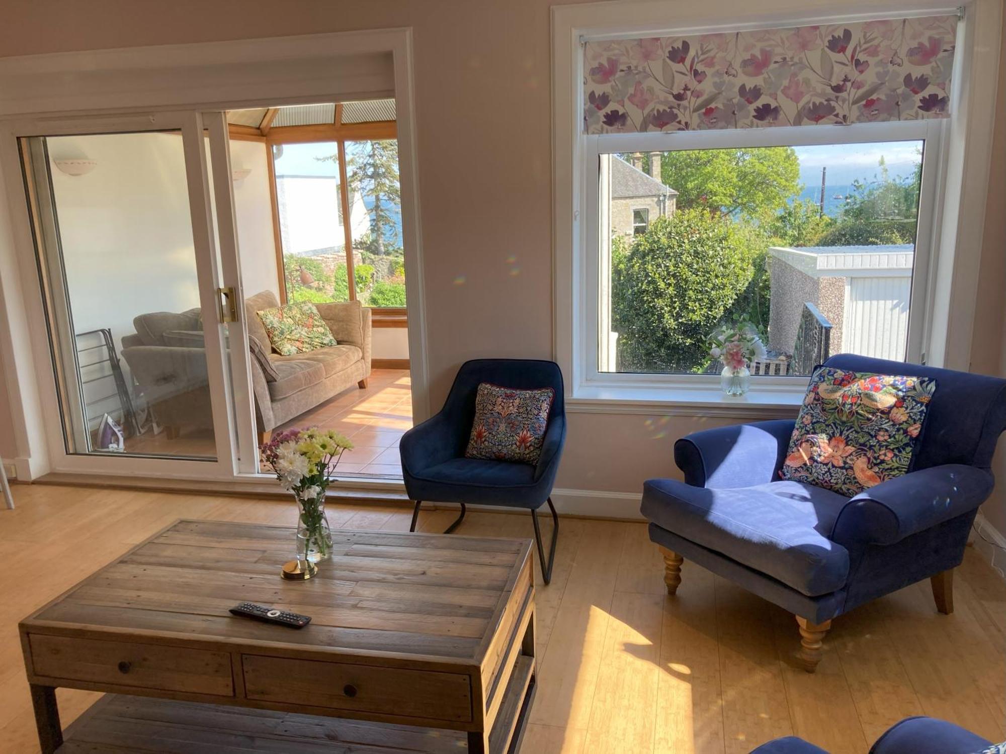 Blacksands Seaview Cottage, Aberdour Exterior foto